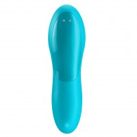 Prstový vibrátor Satisfyer Teaser modrý