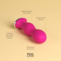 Perifit Kegel Exerciser with App Pink