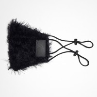 Addicted AC131 Feather Face Mask Black