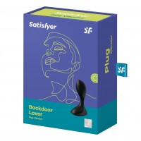 Vibračný análny kolík Satisfyer Backdoor Lover červený