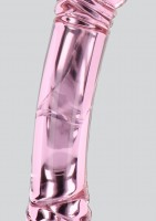 Skleněné dildo ToyJoy Glass Worxx Rhinestone Scepter