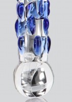 Skleněné dildo ToyJoy Glass Worxx Diamond Dazzler