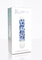 ToyJoy Glass Worxx Diamond Dazzler Dildo