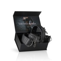 EasyToys Fetish Wrist to Neck Restraint Set