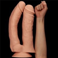 Lovetoy Realistic Mega Double Dildo 12″