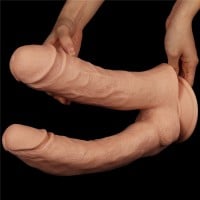 Dvojité dildo Lovetoy Realistic Mega 12″