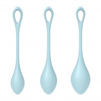 Venušiny kuličky Satisfyer Yoni Power 2 modré