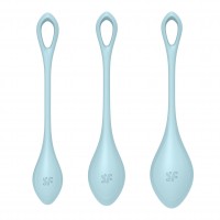 Satisfyer Yoni Power 2 Kegel Balls Light Blue