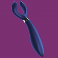 Multifunkčný vibrátor Satisfyer Endless Fun modrý