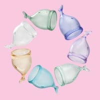 Satisfyer Feel Secure Menstrual Cups Dark Green