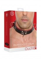 Ouch! Deluxe Bondage Collar Blue