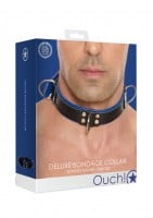 Ouch! Deluxe Bondage Collar Black