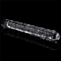 Lovetoy Flawless Clear Double Dildo 12″