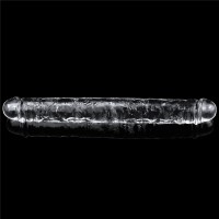 Oboustranné dildo Lovetoy Flawless Clear 12″