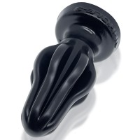 Oxballs Airhole-1 Finned Butt Plug Black