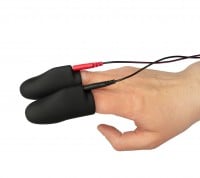 ElectraStim Silicone Noir Explorer Finger Sleeves