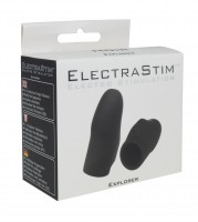 Návleky na prsty ElectraStim Silicone Noir Explorer