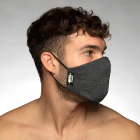 Rouška ES Collection AC129 Plain Charcoal Face Mask