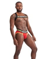 Mister B Urban Club Harness X-Back Striped Yellow