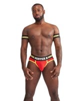 Mister B Urban Club Biceps Bands Striped Yellow