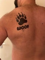 Dočasné tetovanie Mister B WOOF