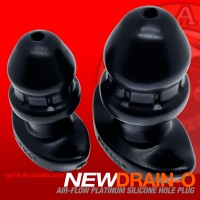 Oxballs Drain-O Flow-Thru Butt Plug Small