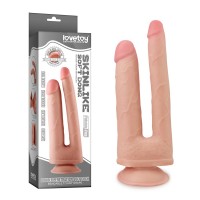 Dvojité dildo Lovetoy Skinlike Soft Cock