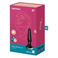 Satisfyer Plug-ilicious 2 Anal Vibrator Black