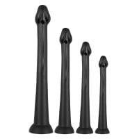 Anální dildo Wolf Spear Black Silicone L