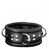 Slave4master Supreme Leather Collar Red