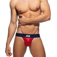 Addicted AD2054 Mesh Jock Red