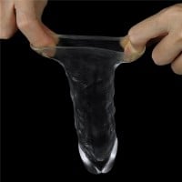 Návlek na penis Lovetoy Flawless Clear Add 1″