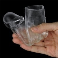 Lovetoy Flawless Clear Penis Sleeve Add 1″