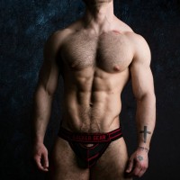 Locker Gear LK0120 Watch It Hard Jockstrap Red