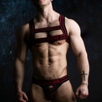 Locker Gear LK0740 Grab Him Harness Red