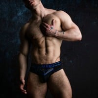 Locker Gear LK0321 Watch It Hard Brief Blue