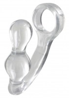 ToyJoy Manpower Plug & Penis Ring Smoke