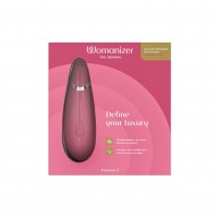 Womanizer Premium 2 Clit Stimulator Raspberry