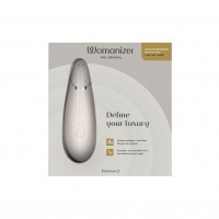 Womanizer Premium 2 Clit Stimulator Bordeaux