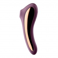 Vibrátor s tlakovými vlnami Satisfyer Dual Kiss Purple