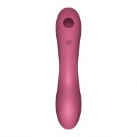 Vibrátor s tlakovými vlnami Satisfyer Curvy Trinity 3 červený