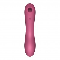 Vibrátor s tlakovými vlnami Satisfyer Curvy Trinity 3 červený