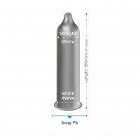 Kondómy EXS Snug Fit 12 ks