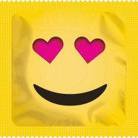 EXS Dotted Emoji Condom 2 pcs