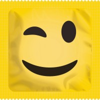 EXS Dotted Emoji Condom 2 pcs