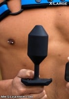 Mr. S Leather Vibrating WMCBP Butt Plug X-Large