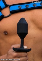 Mr. S Leather Vibrating WMCBP Butt Plug Large