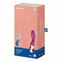 Satisfyer Heated Thrill Silicone Vibrator