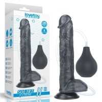 Striekacie dildo Lovetoy Squirt Extreme 11″ čierne