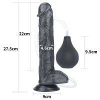 Striekacie dildo Lovetoy Squirt Extreme 11″ čierne